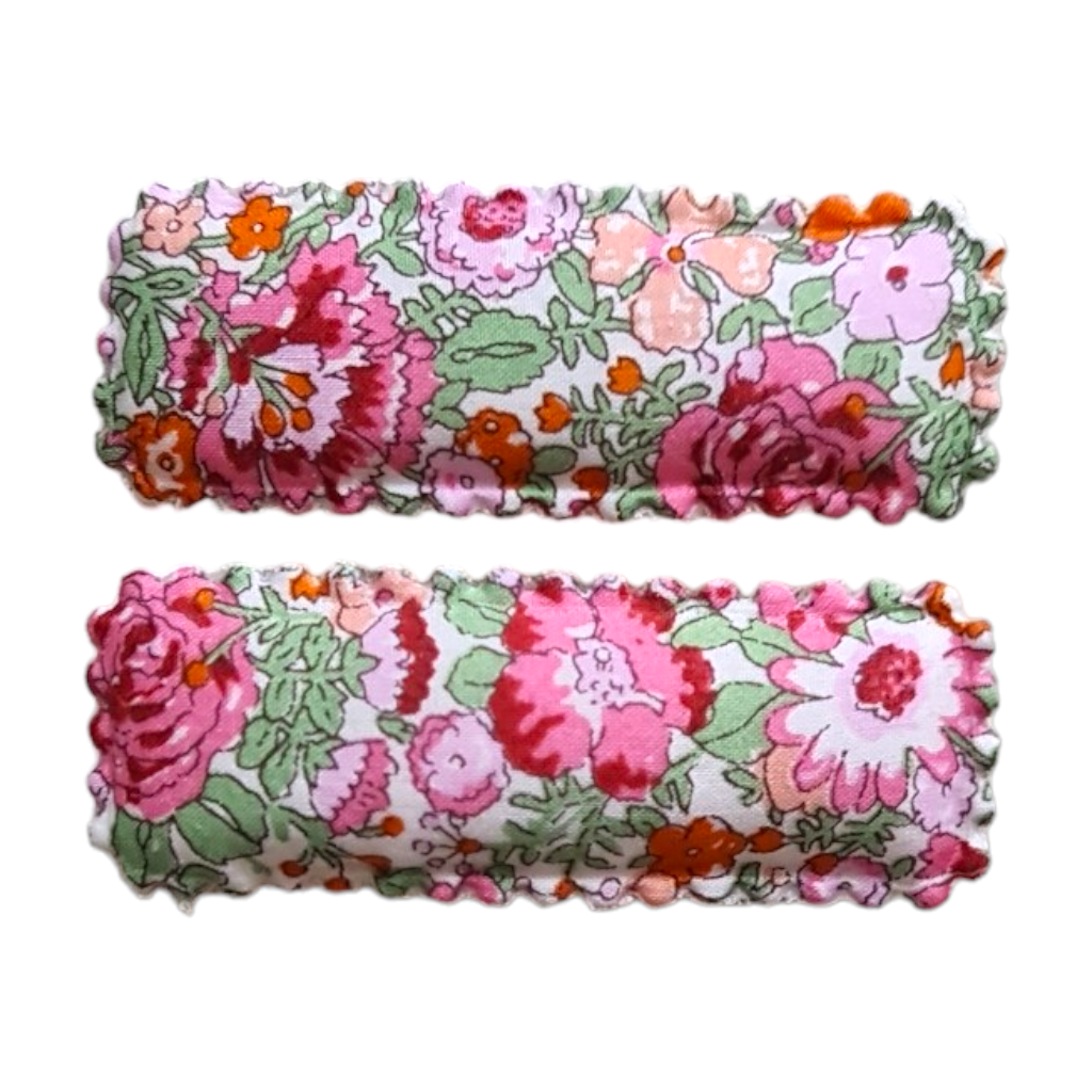 Floras Classic Scallop Clips - Liberty Amelie F
