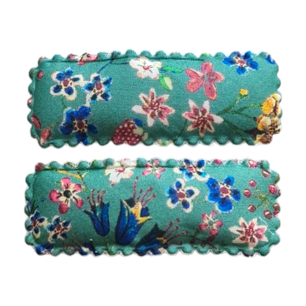 Floras Classic Scallop Clips - Liberty Donna Leigh D