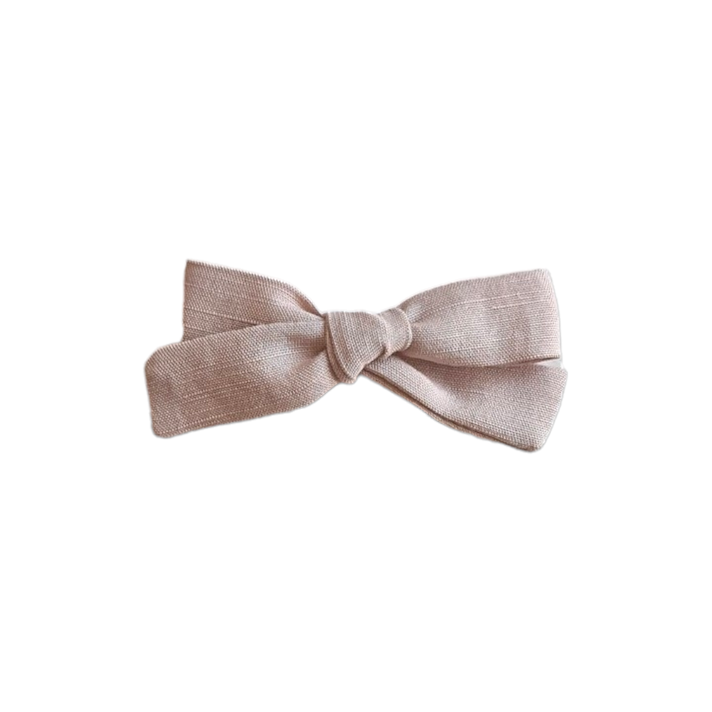 Petite Pigtail Bow | Oat