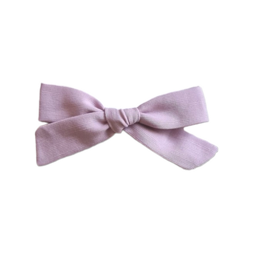 Regular Pigtail Bow | Lilac