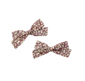 Petite Pigtail Bow Set | Piper