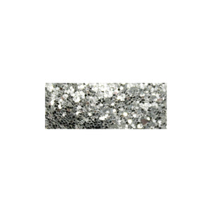 Glitter Snap Clips | Silver