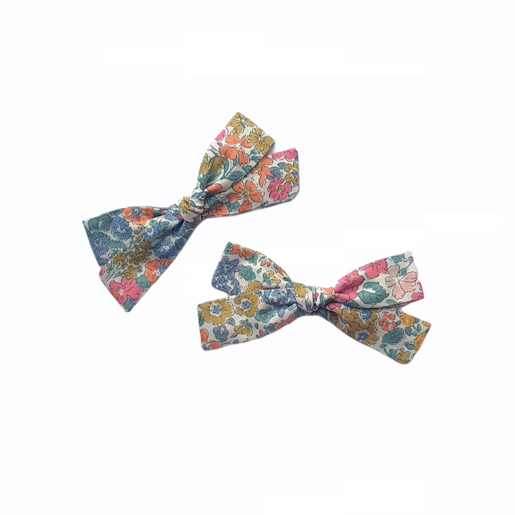 Petite Pigtail Bow Set | Louise