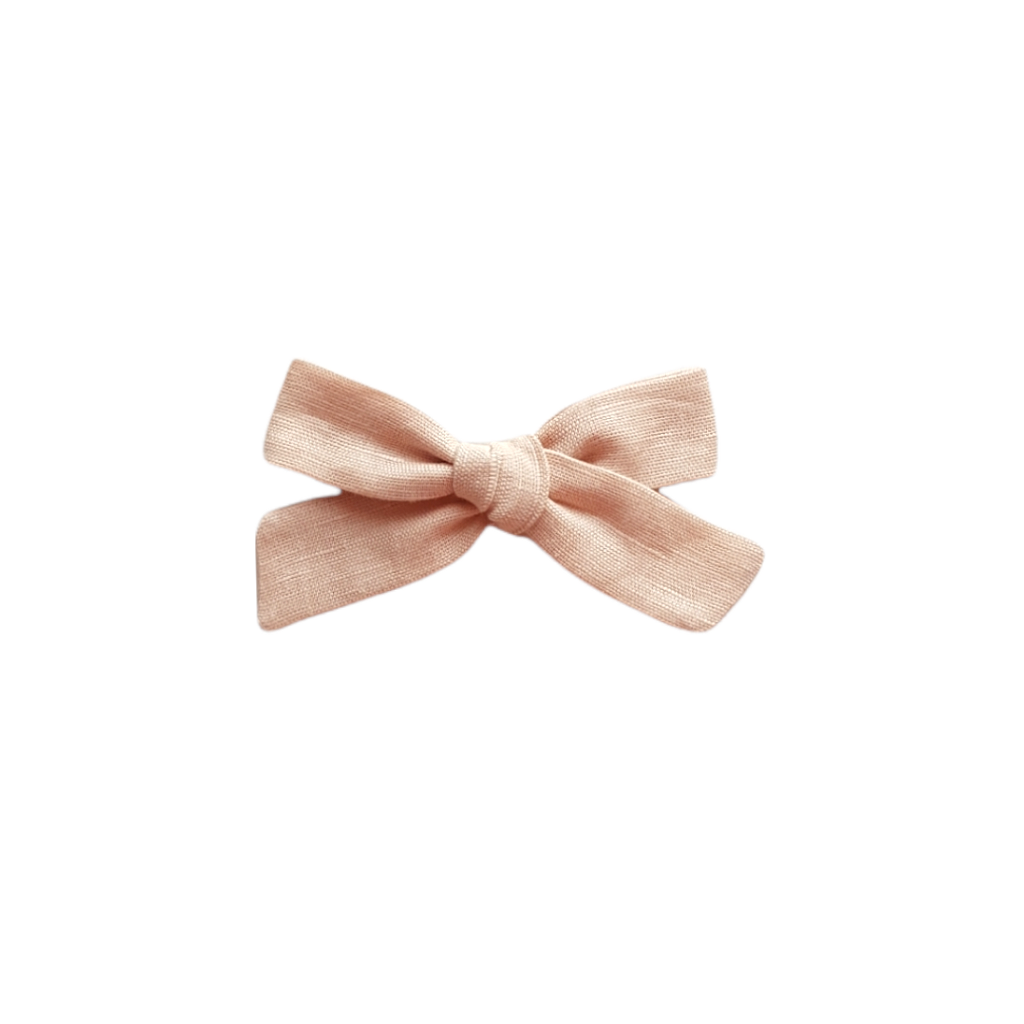 Petite Pigtail Bow | Seashell