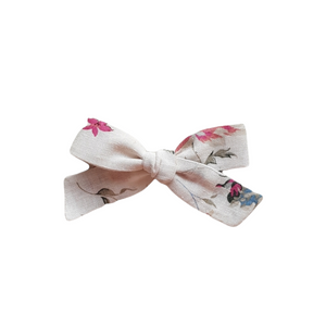 Regular Pigtail Bow | French Floral