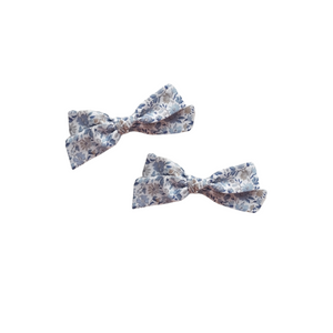 Petite Pigtail Bow Set | Hazel