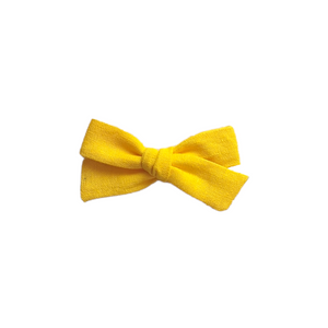Petite Pigtail Bow | Marigold