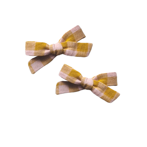 Petite Pigtail Bow Set | Wren