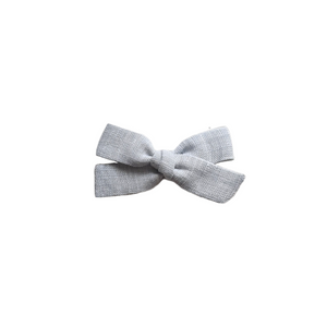 Petite Pigtail Bow | Icy Sage