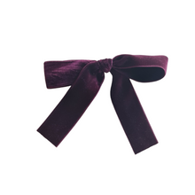 Load image into Gallery viewer, Large Velvet Ribbon Bow